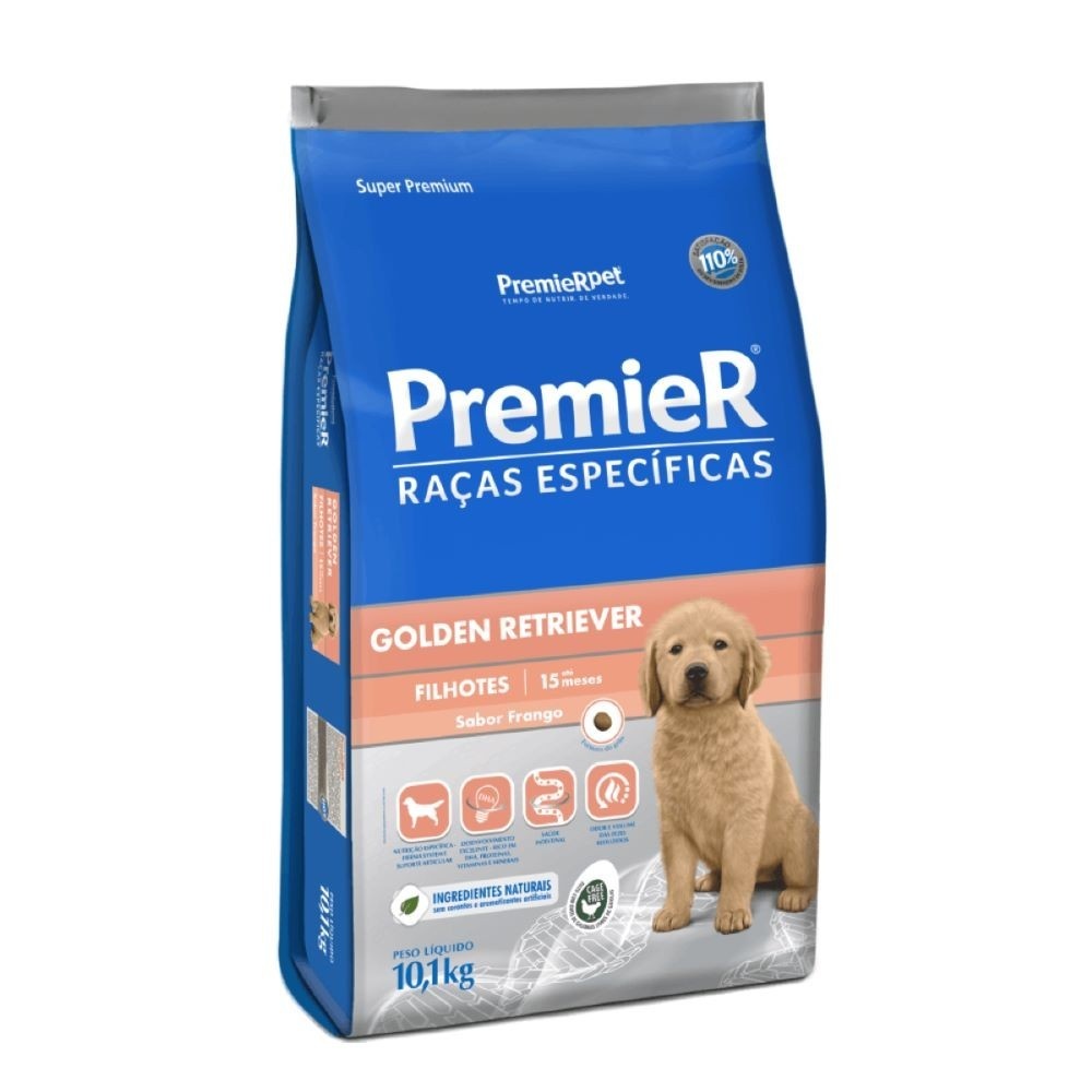 Ração Golden Retriever Filhote: Nutrição Premier!