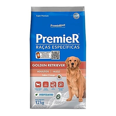 Ração Golden Retriever Premier: Saúde e Sabor!