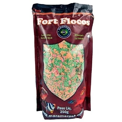 Ração Maramar Fort Flocos: Nutrição Completa para Seus Peixes 🐠