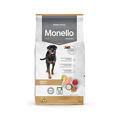 Ração Monello Especial Cães Adultos Frango 7kg: Nutrição Premium