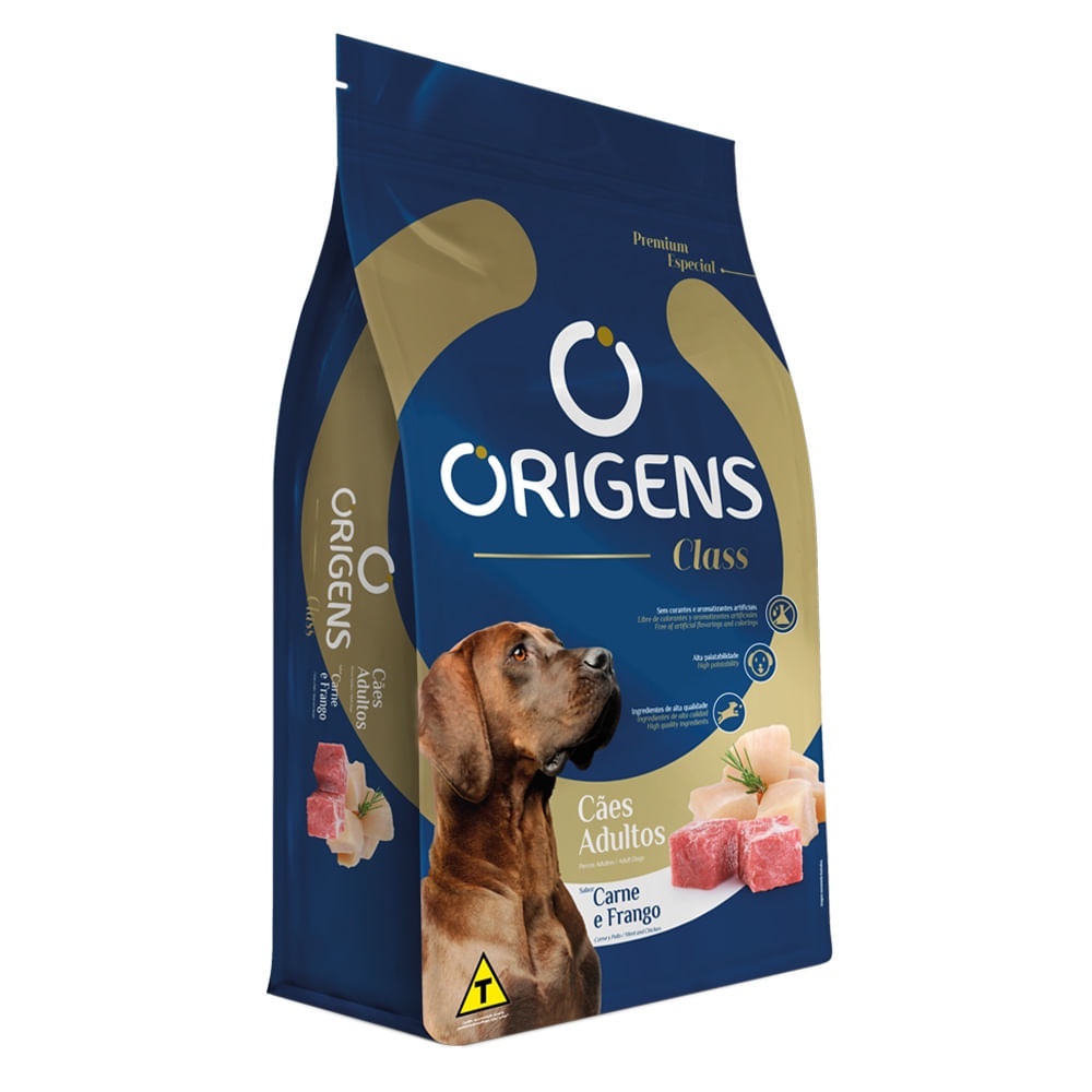 Ração Origens Class: Nutrição Premium para Cães Adultos