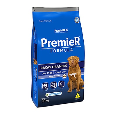 Ração Premier Fórmula para Cães Grandes - Saúde e Sabor
