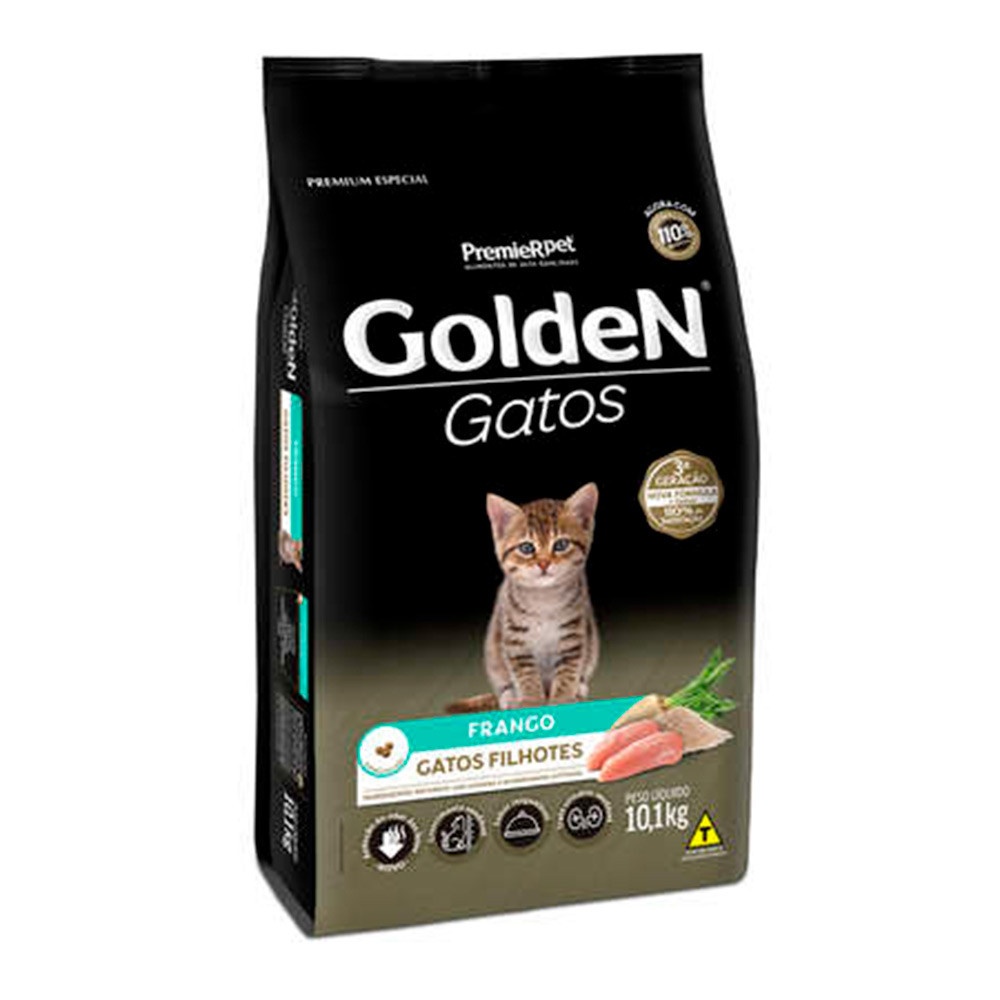 Ração Premier Golden Filhote: Nutrição Premium para seu Gato!