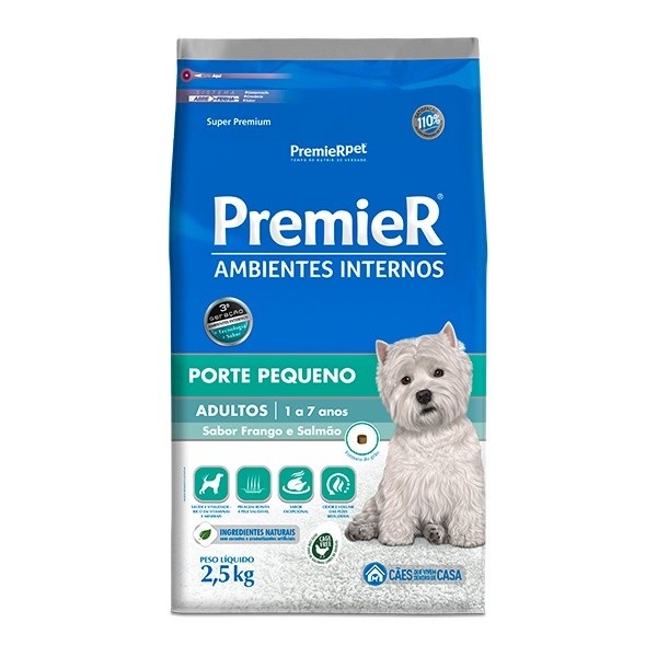 Ração Premier Indoor: Saúde e Sabor para Cães Pequenos