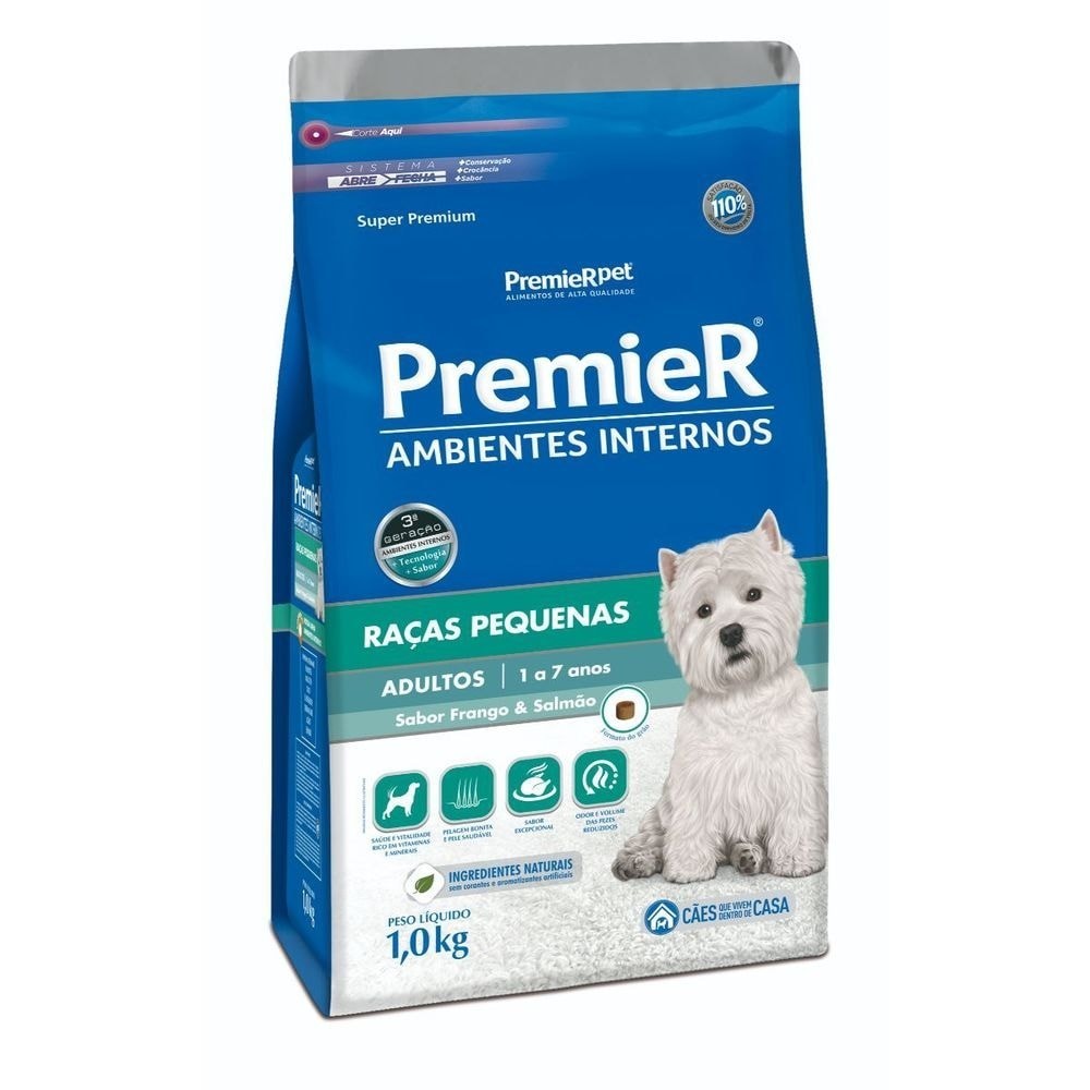 Ração PremieR Internos: Saúde e Sabor para Cães Pequenos