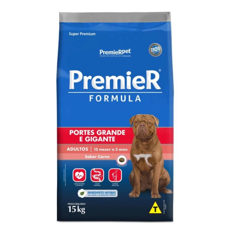 Ração PremieR Raças Grandes: Nutrição Premium!