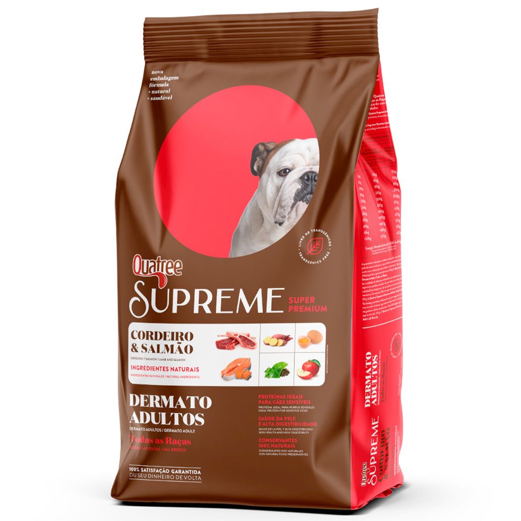 Ração Quatree Dermato Cães: Alívio e Saúde!