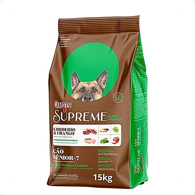 Ração Quatree Supreme Sênior +7: Nutrição Premium para Cães de Raças Médias e Grandes