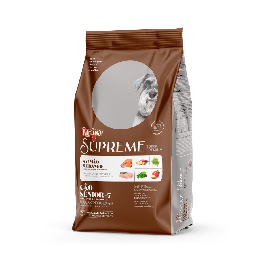 Ração Quatree Supreme Sênior: Saúde e Sabor!