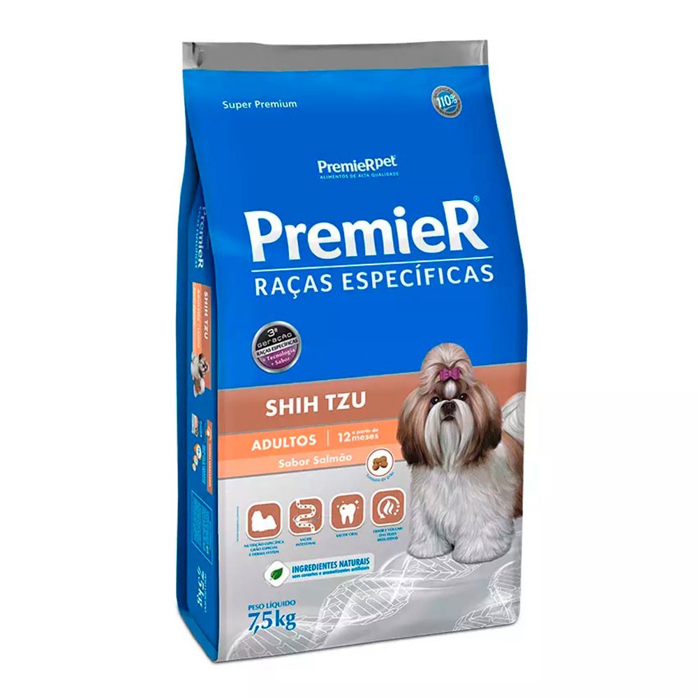 Ração Shih Tzu Premier: Saúde e Sabor em Cada Refeição!