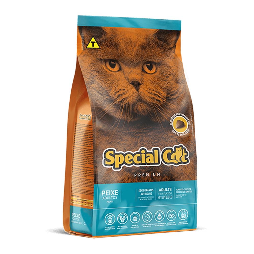 Ração Special Cat Adulto Peixe: Saúde e Sabor!