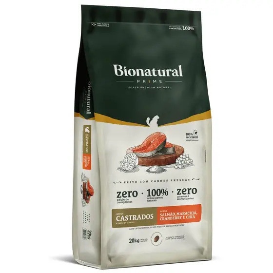 Ração Special Cat Castrados Salmão 20Kg: Saúde e Sabor!