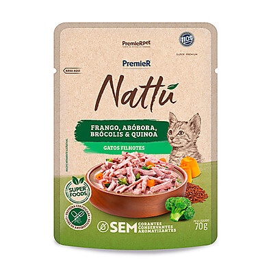 Ração Úmida Premier Nattu Filhotes: Nutrição Completa!