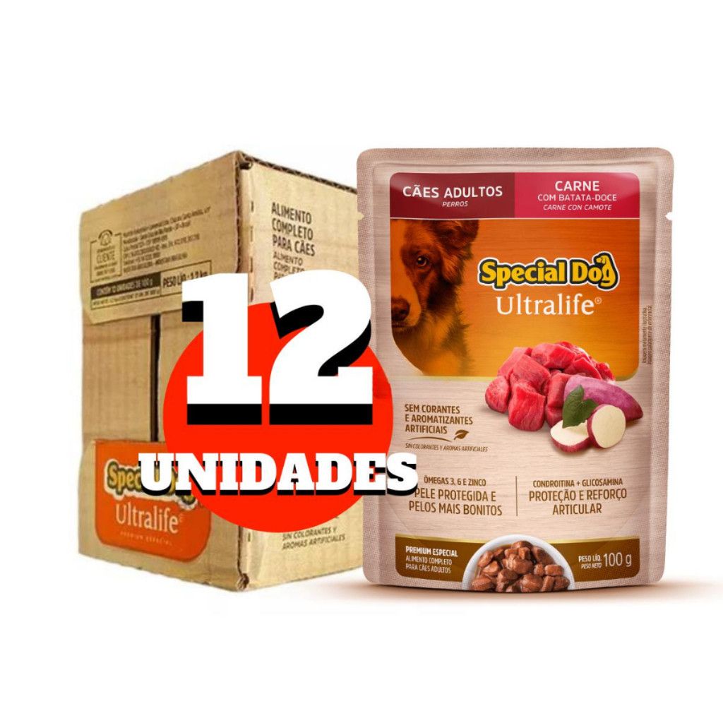 Ração Úmida Sache Premium Special Dog: Alimento Completo e Saboroso para Cães