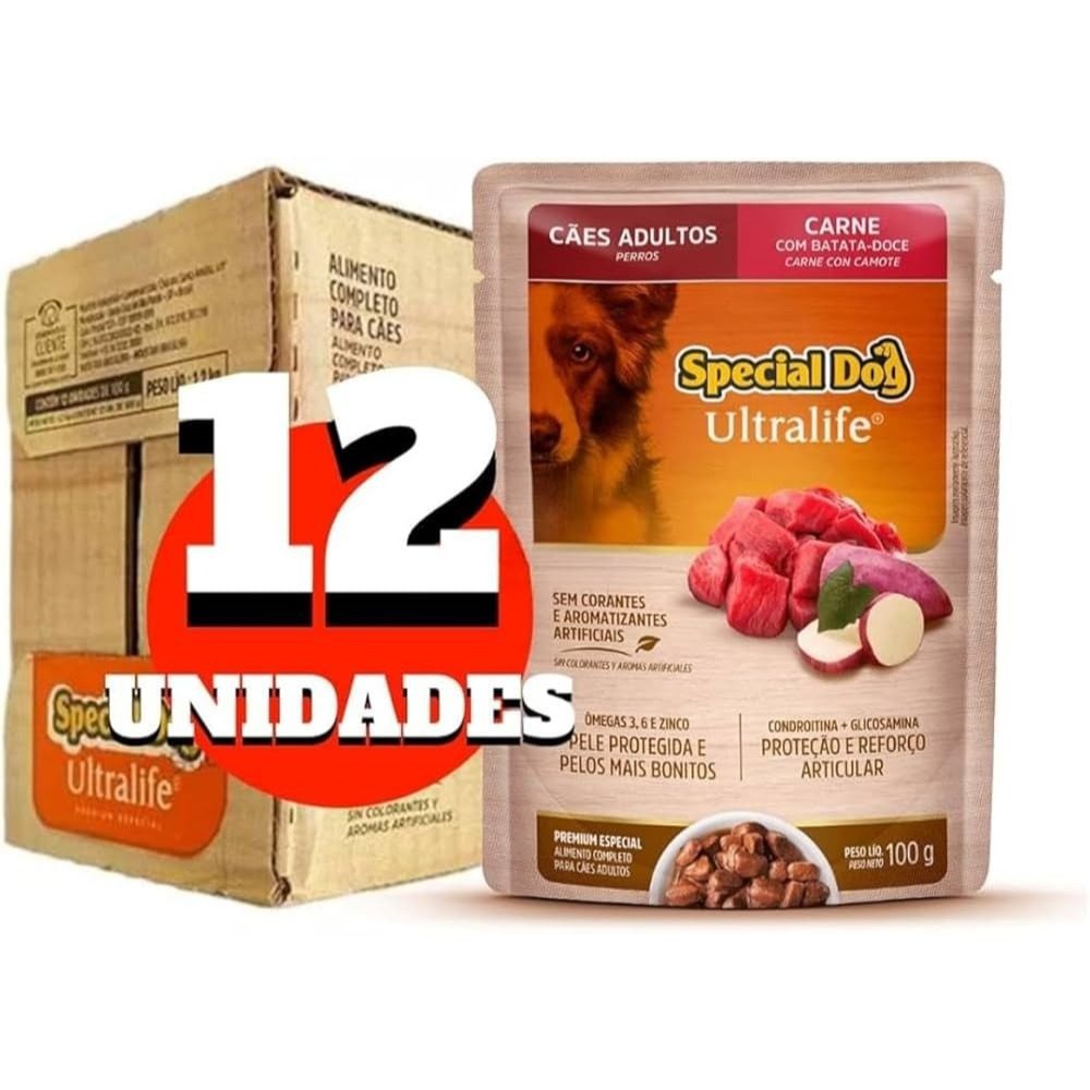 Ração Úmida Sache Premium Special Dog: Nutrição Completa para Cães