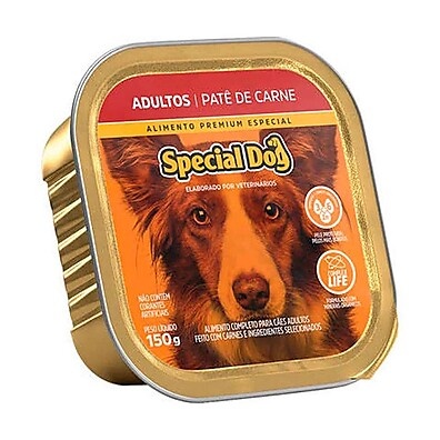 Ração Úmida Special Dog Patê Carne: Sabor Irresistível!
