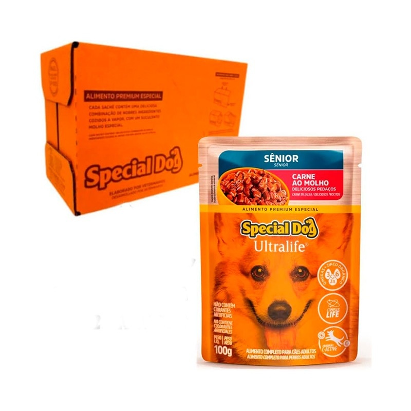 Ração Úmida Special Dog Sênior: Saúde e Sabor!