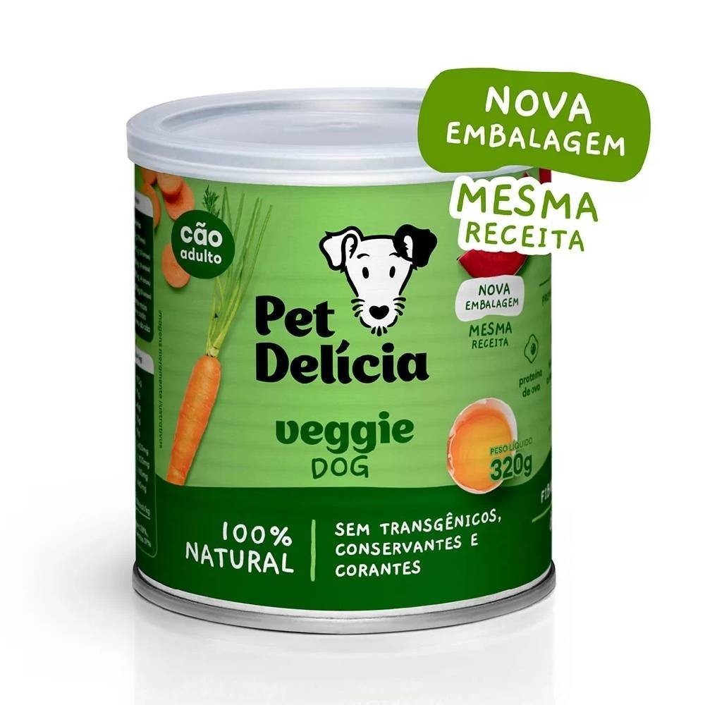 Ração Úmida Veggie Pet Delícia: Sabor e Saúde!
