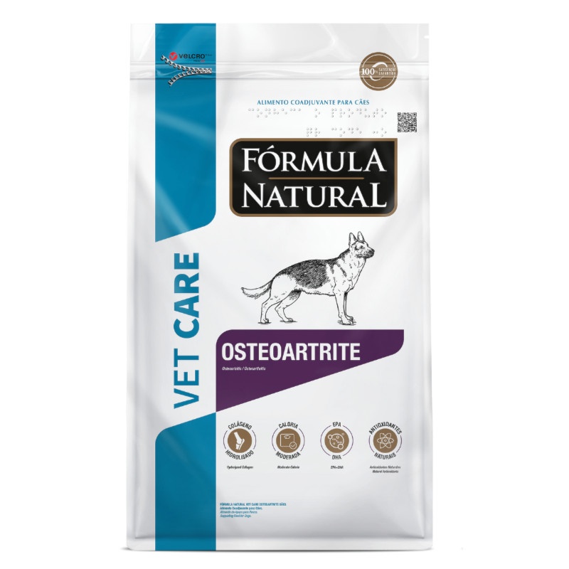 Ração Vet Care Osteoartrite: Alívio e Mobilidade para Seu Cão