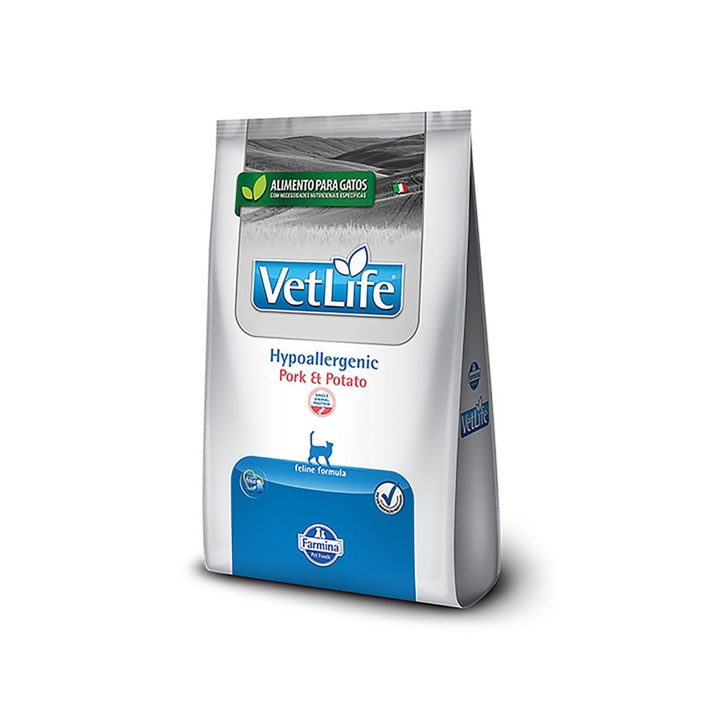 Ração Vet Life Hypoallergenic Gatos: Alívio e Saúde!