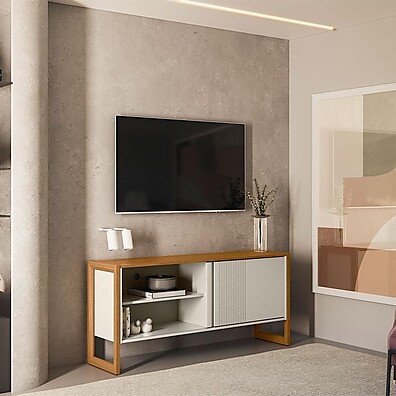 Rack 141cm: Organize e Decore!