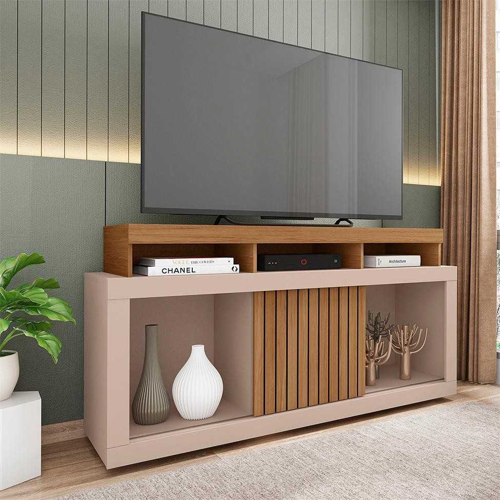 Rack Barcelona 136cm: Elegância e Praticidade