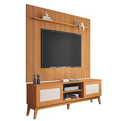 Rack Cairo 1,79m + Painel TV 75" – Elegância e Sofisticação