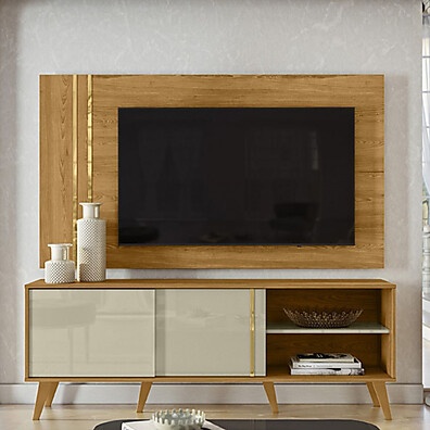 Rack com Painel TV 65” Cronos Madetec: Design e Função!