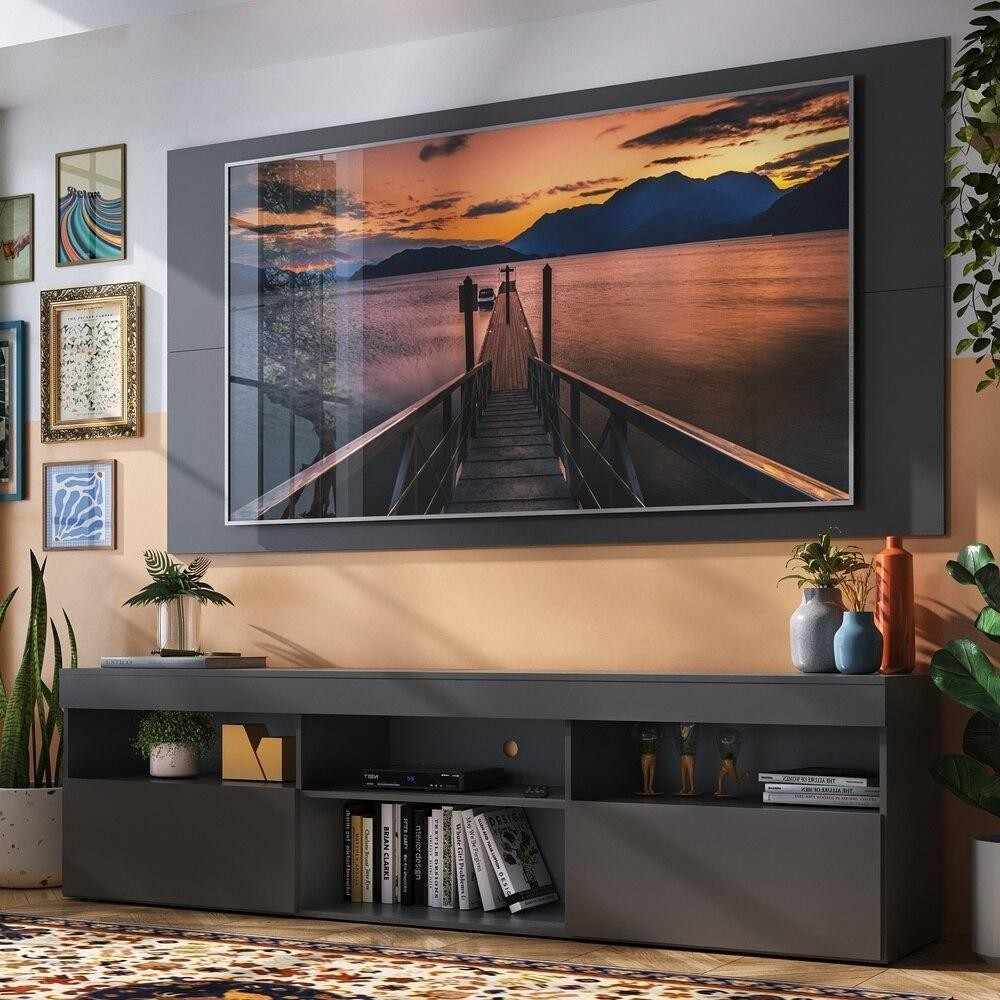 Rack com Painel TV 65” Flórida: Organize e Decore!