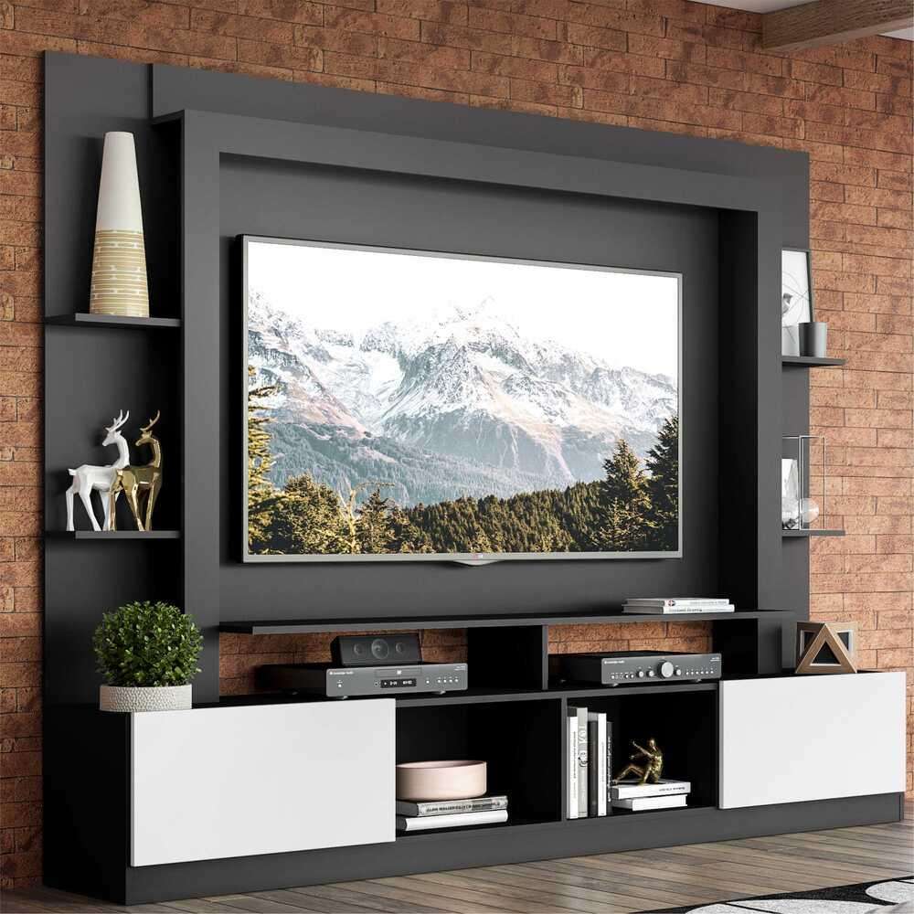 Rack com Painel TV 65" Oslo: Organize e Decore!