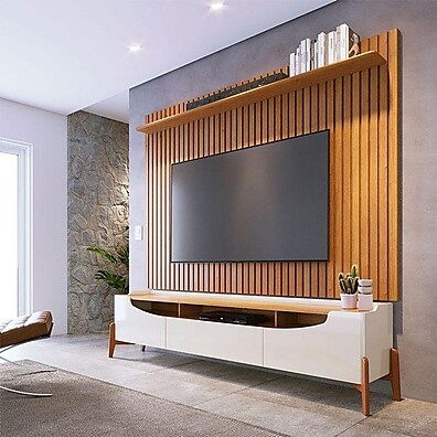 Rack com Painel TV Loft 2.2: Organize e Decore!