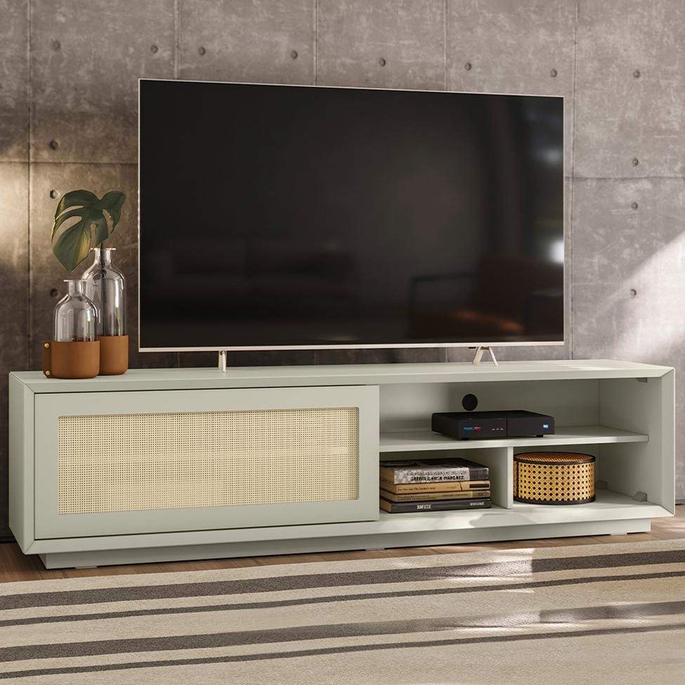 Rack Corumbá 160cm Off White: Elegância e Organização