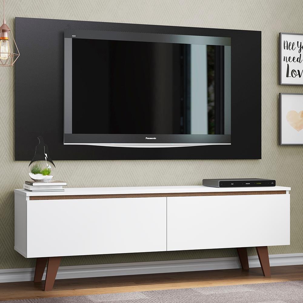 Rack e Painel TV 55” Le Mans Madesa: Moderno e Funcional
