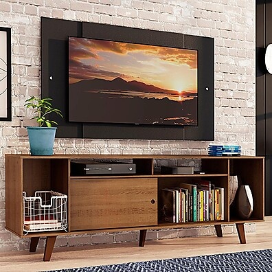 Rack e Painel TV 58” Cancun Madesa: Design e Organização