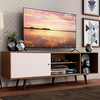 Rack Madesa Dubai para TV até 65” – Elegância e Praticidade na Sua Sala