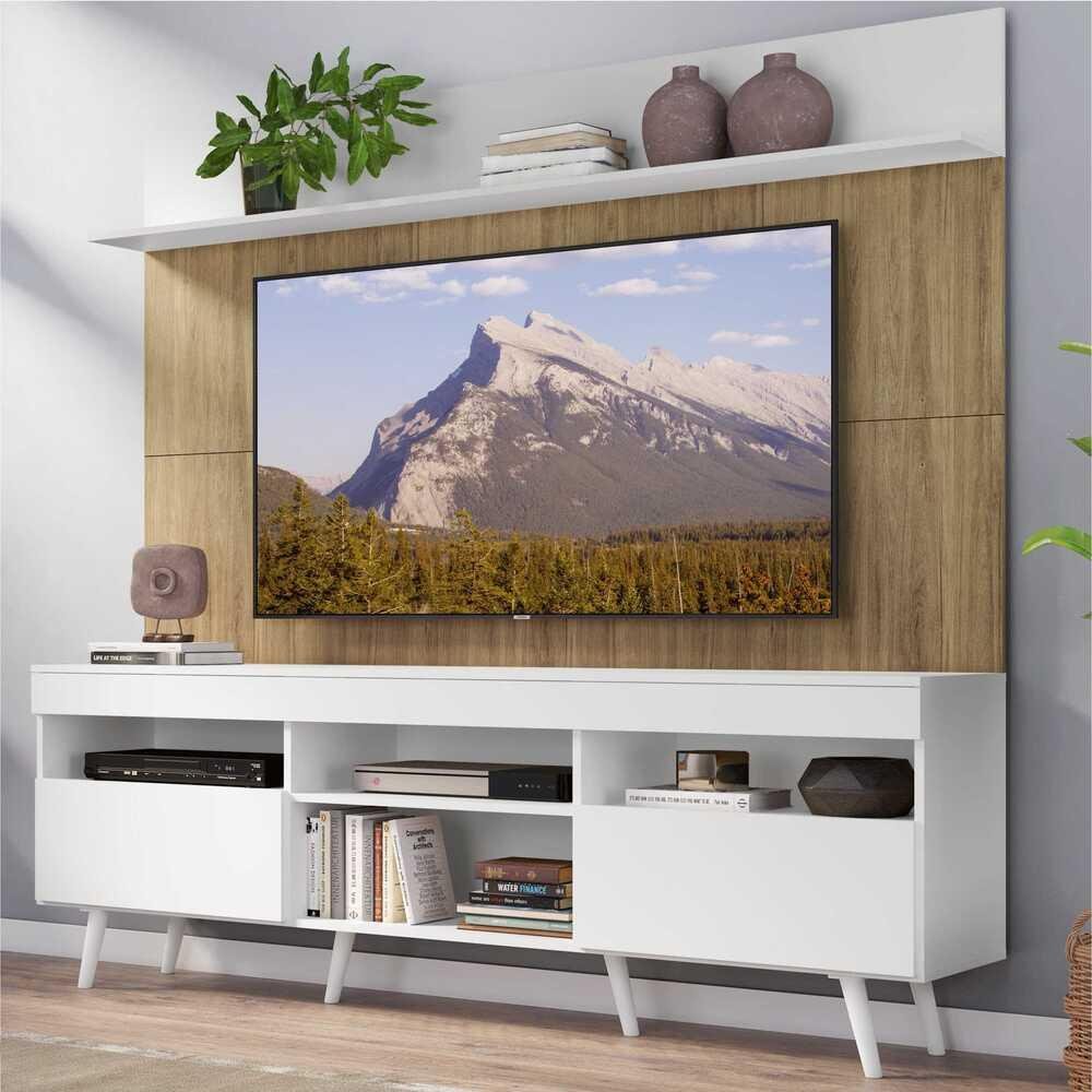 Rack Painel TV 65" Madri: Estilo e Organização