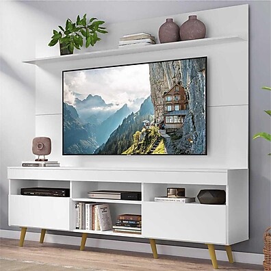 Rack Painel TV 65" Retrô: Design e Organização