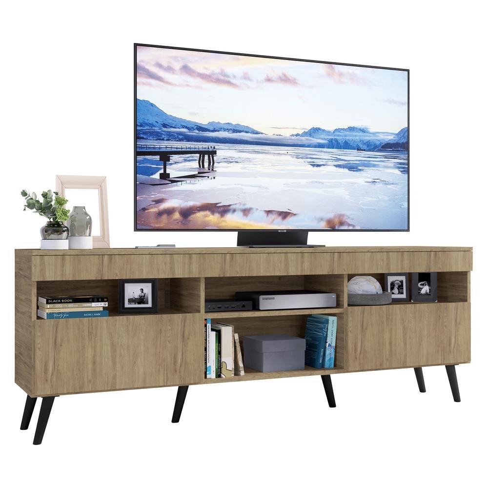 Rack Retrô para TV até 65" Paris FG3327: Estilo Vintage com Organização