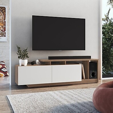 Rack TV 50" Linea: Elegância e Organização