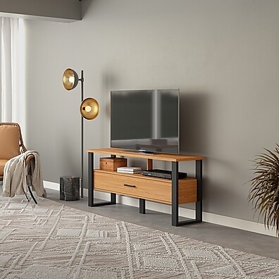 Rack TV 55" Industrial: Design e Funcionalidade