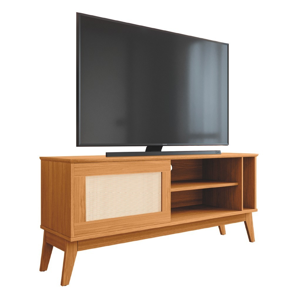 Rack TV 55" Rattan Caribe: Estilo e Funcionalidade