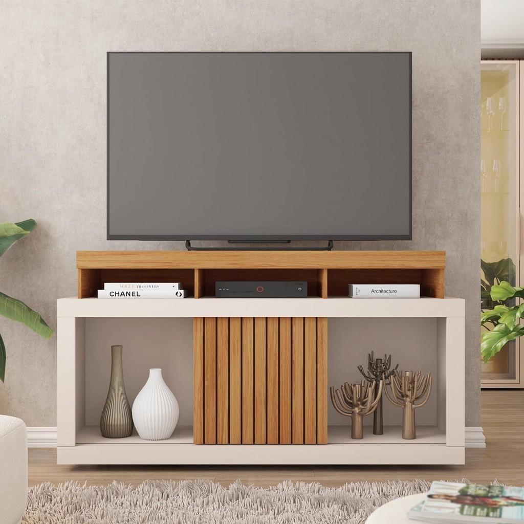 Rack TV 55" Valença: Elegância e Organização
