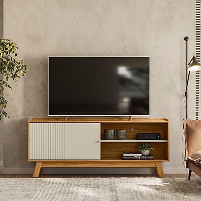 Rack TV 65" Aurum: Sofisticação e Design!