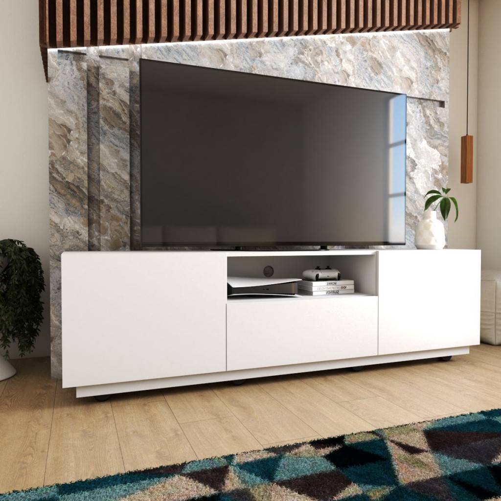 Rack TV 65" Louvre: Mais Estilo e Organização!
