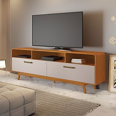 Rack TV 70” Cristal: Design e Funcionalidade
