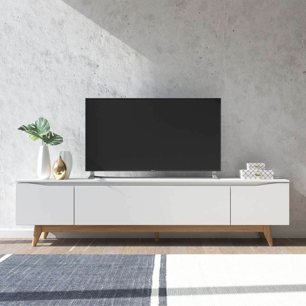 Rack TV 75" Flynt: Elegância e Funcionalidade