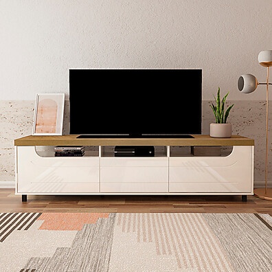 Rack TV 75" Urano: Design e Funcionalidade