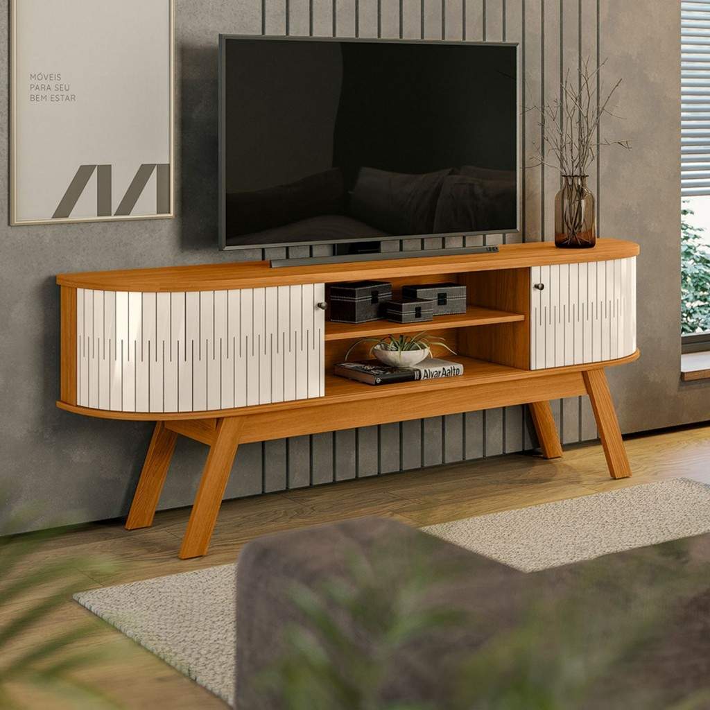 Rack TV 75" Valencia: Design e Funcionalidade