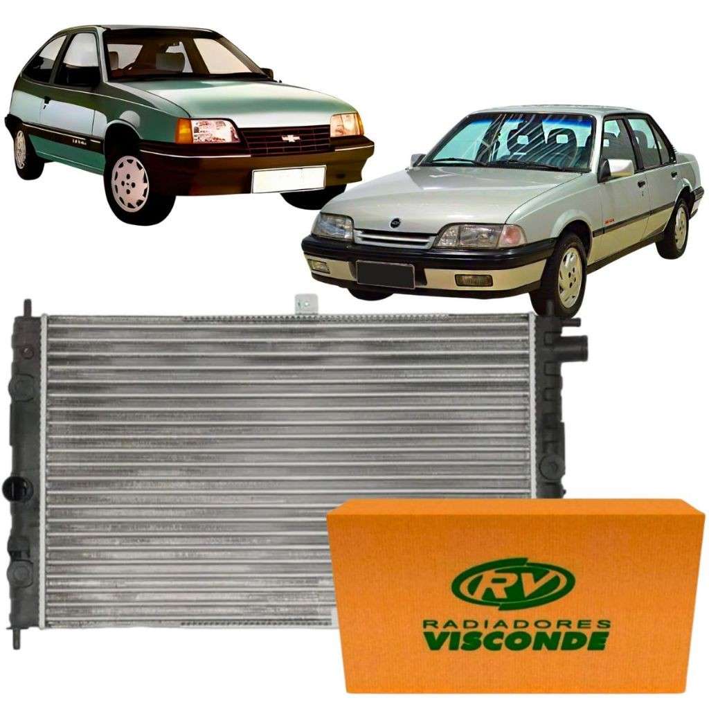 Radiador Kadett/Monza Visconde: Arrefecimento Eficiente