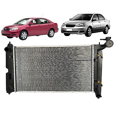 Radiador Rhino Corolla Fielder 2002-2008 – Compatível e com Garantia